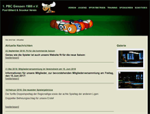 Tablet Screenshot of pbc-giessen.de